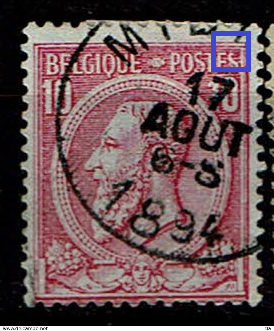 46  Obl  LV 4  Point S De PosteS - 1849-1900