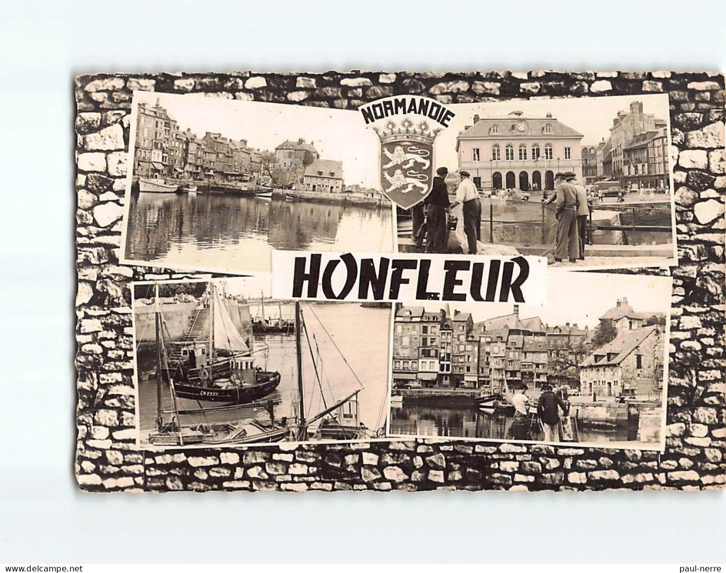 HONFLEUR : Carte Souvenir - état - Honfleur