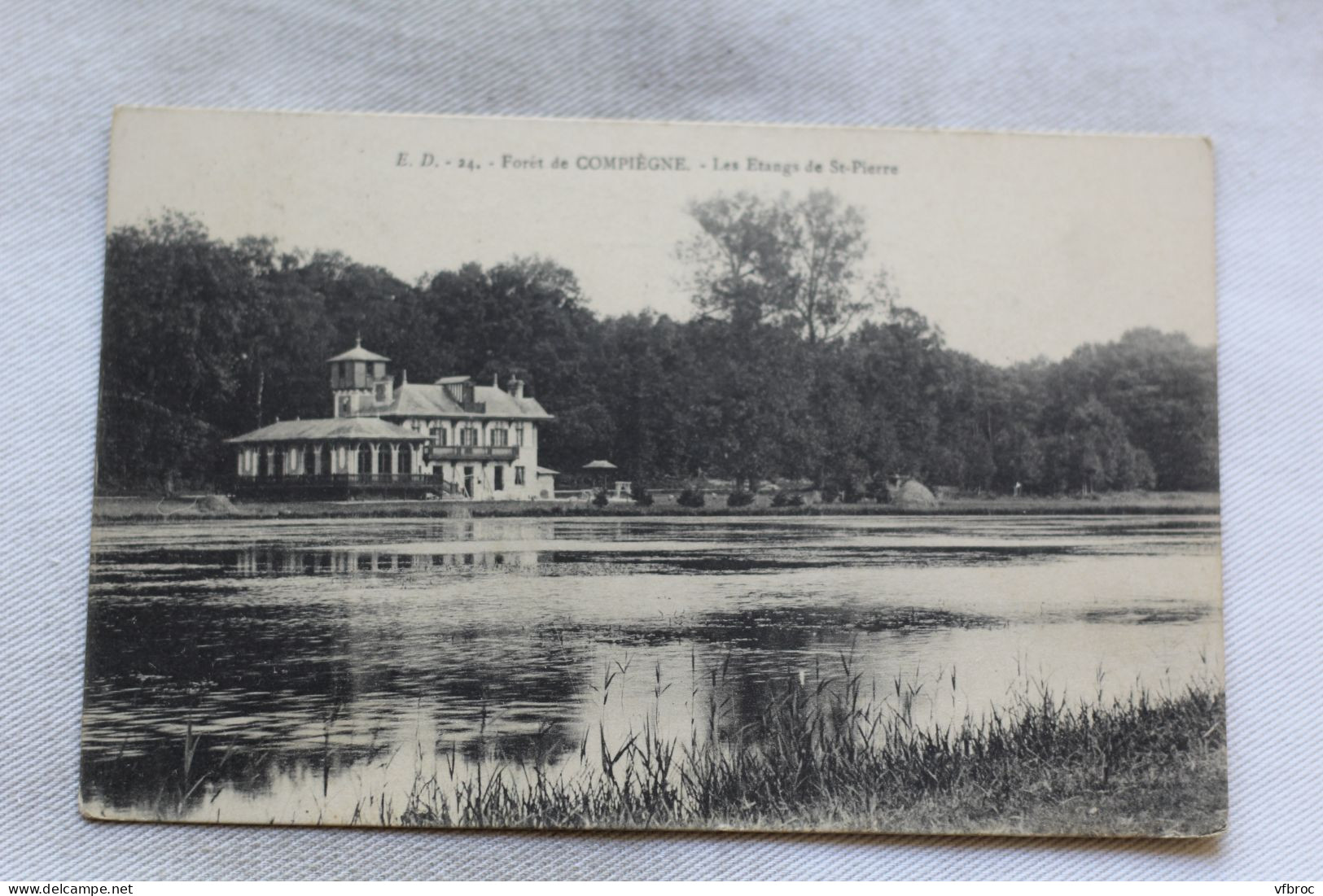 N900, Cpa 1915, Forêt De Compiègne, Les étangs De Saint Pierre, Oise 60 - Compiegne