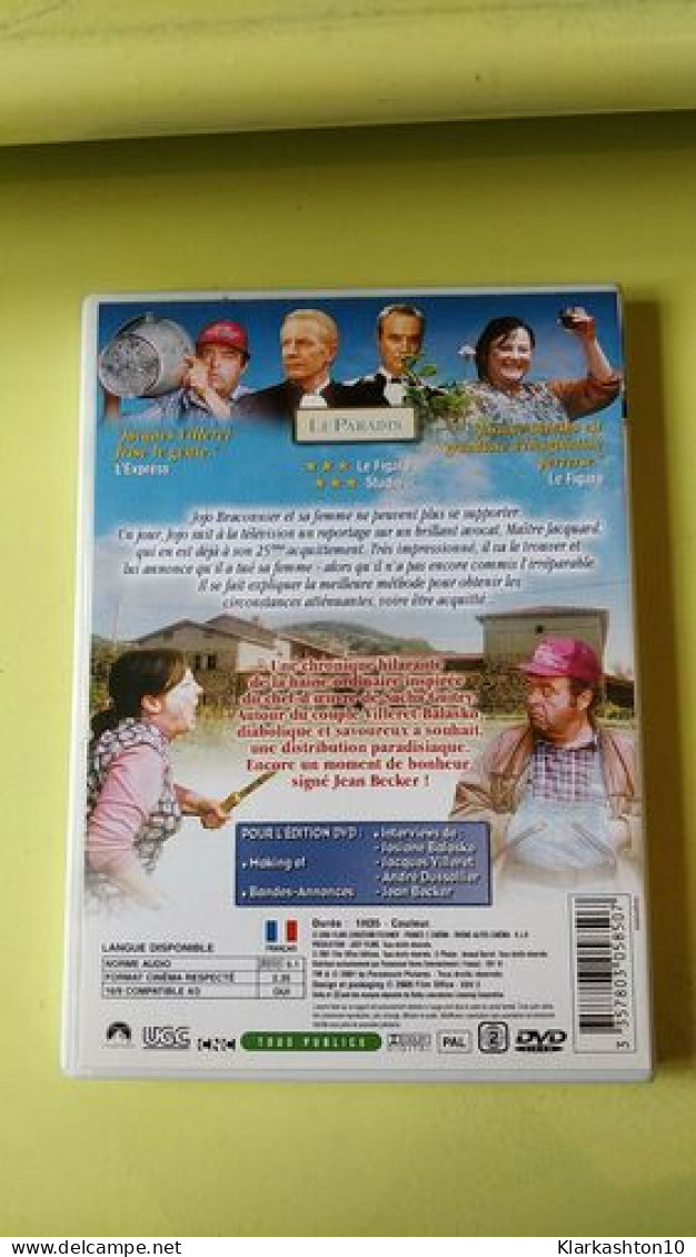DVD - Un Crime Au Paradis (Jean Becker) - Autres & Non Classés