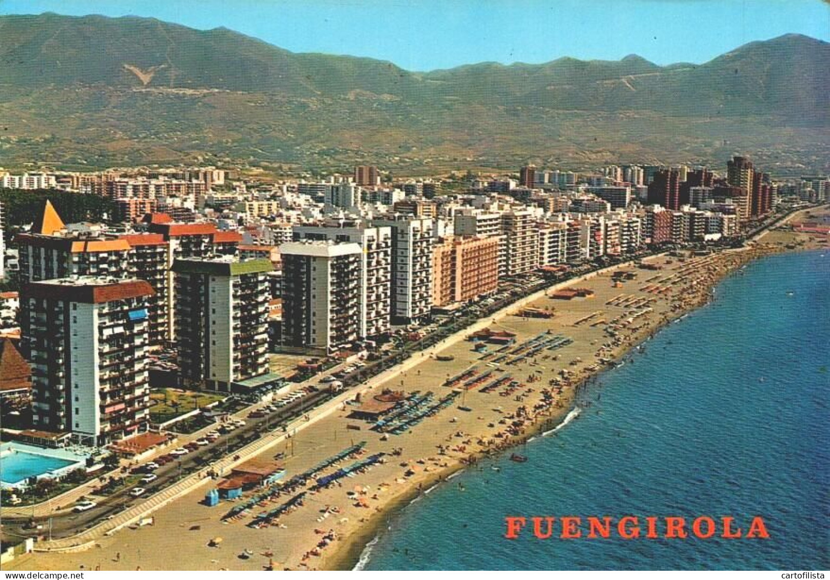 FUENGIROLA - Playa Y Passeo Marítimo  ( 2 Scans ) - Malaga