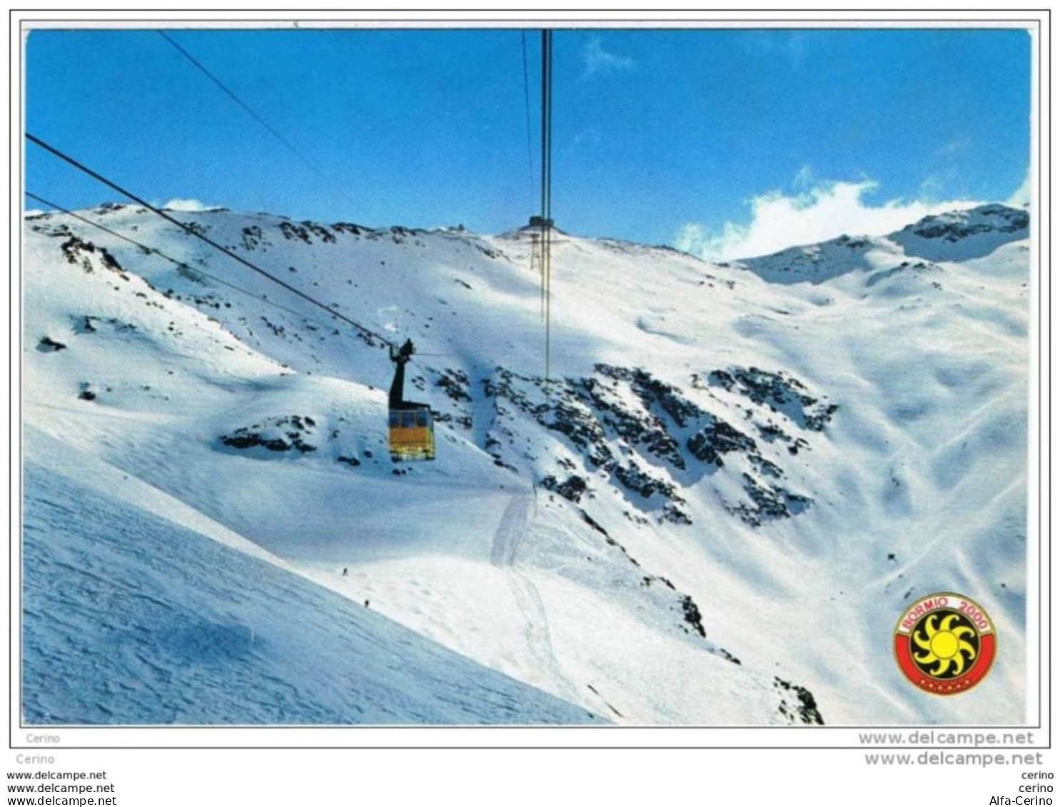 BORMIO  DINTORNI (SO):  FUNIVIA  DELLA  " CIMA  BIANCA "  E  PISTA  " BIMBI  AL  SOLE "  -  FG - Sonstige & Ohne Zuordnung