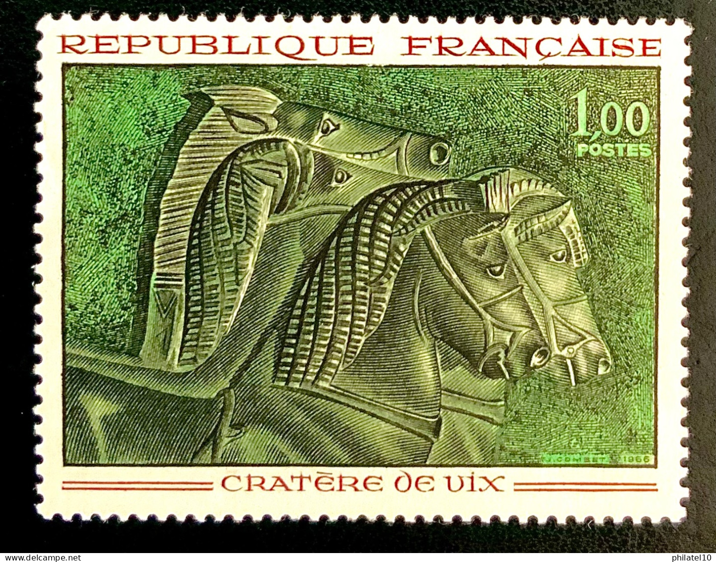 1966 FRANCE N 1478 - CRATÈRE DE VIX - NEUF** - Neufs