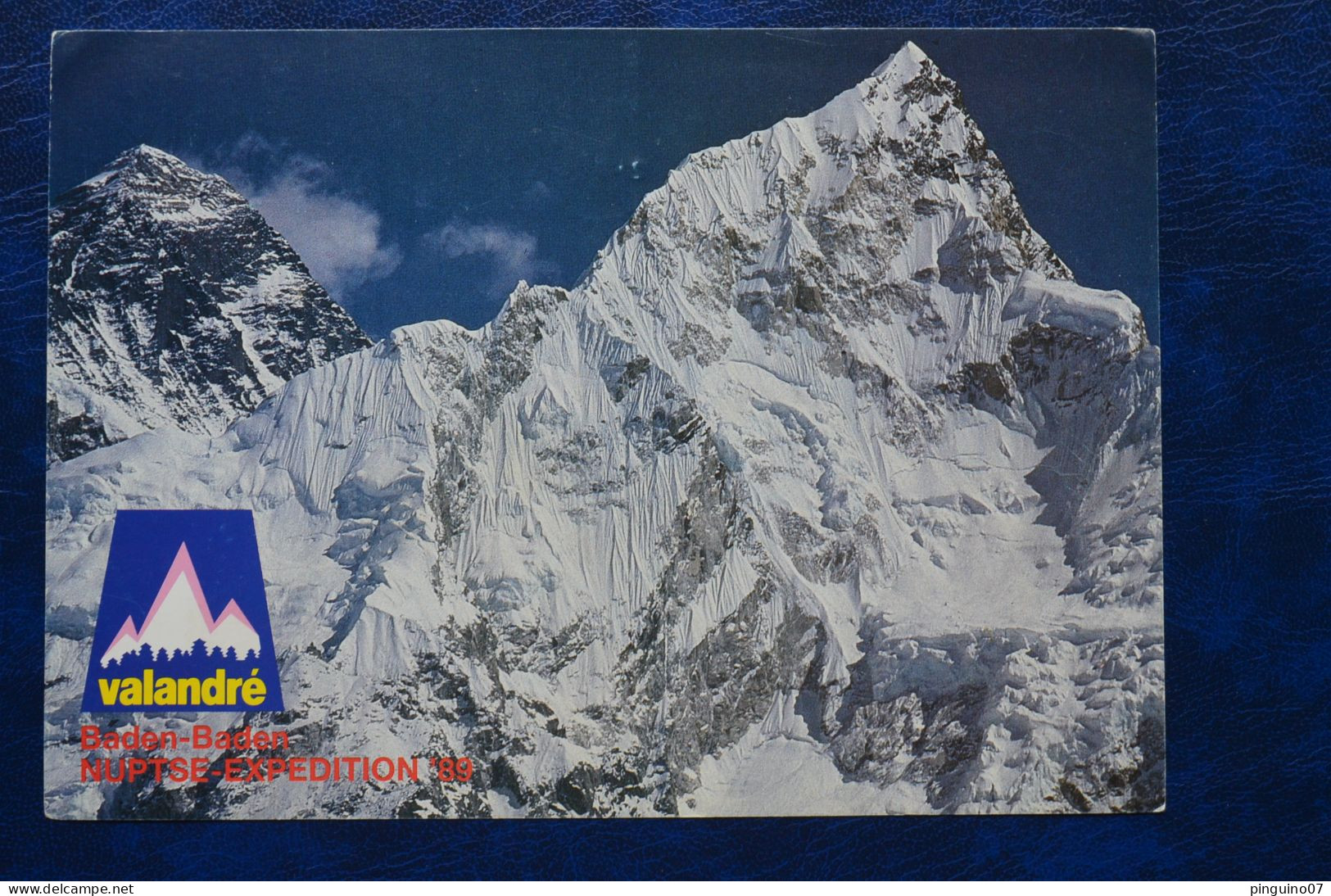 1989 Nuptse Expedition Signed R. Dujmovits + 4 Mountaineers 15x21 Cm Mountaineering Himalaya Escalade Alpinisme - Sportspeople
