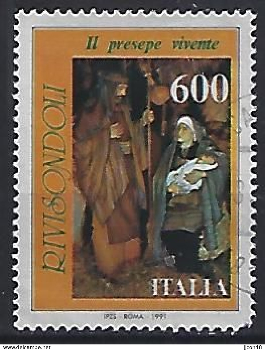 Italy 1991  Krippenspiel Von Rivisondoli  (o) Mi.2166 - 1991-00: Gebraucht