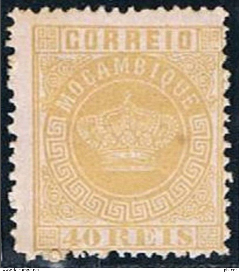 Moçambique, 1881/5, # 13 Dent. 12 1/2, MH - Mozambique