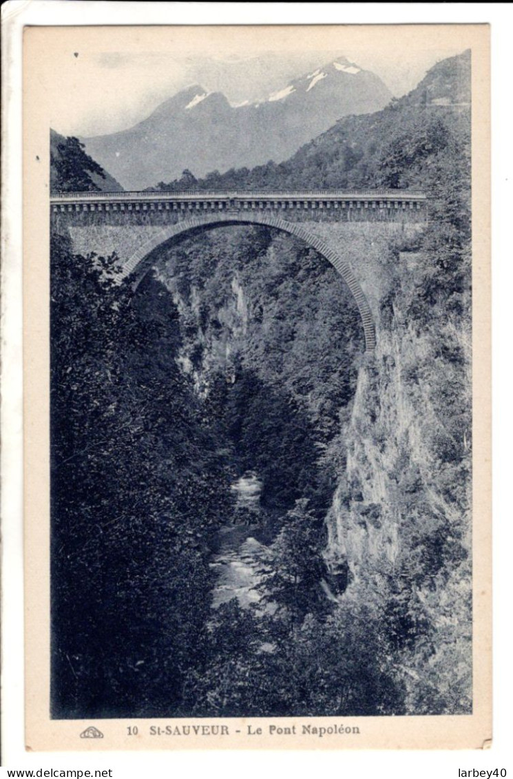 65 - St Sauveur - Le Pont Napoleon  - Cartes Postales Ancienne - Andere & Zonder Classificatie