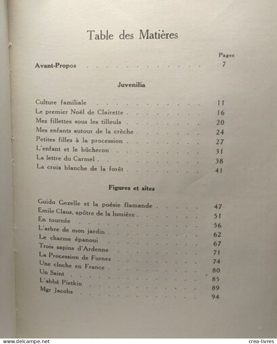 Au Service De L'idéal - 2e Série - Juvenilia - Figures Et Sites Paroles Pour L'idéal à Travers Les Oeuvres Et Autour Des - Psicologia/Filosofia