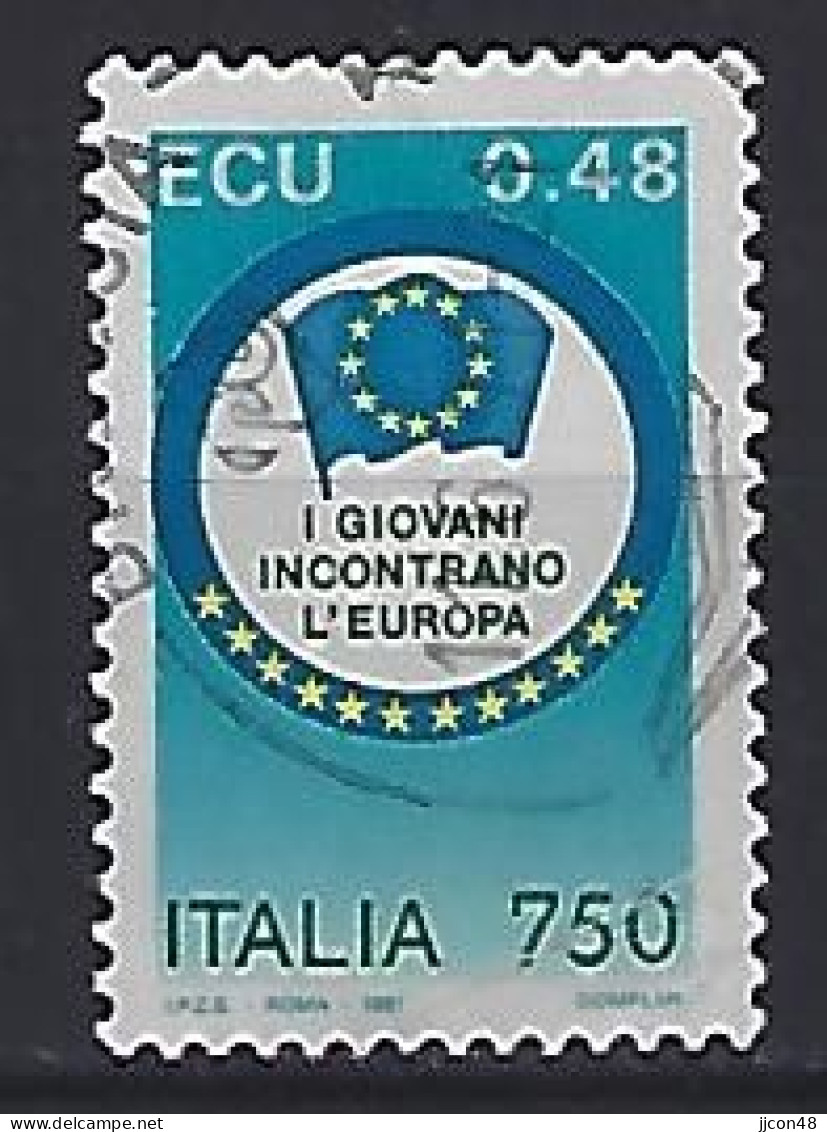 Italy 1991  Europaaisches Jugendtreffen  (o) Mi.2175 - 1991-00: Afgestempeld