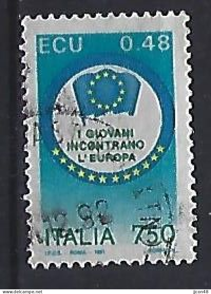 Italy 1991  Europaaisches Jugendtreffen  (o) Mi.2175 - 1991-00: Used