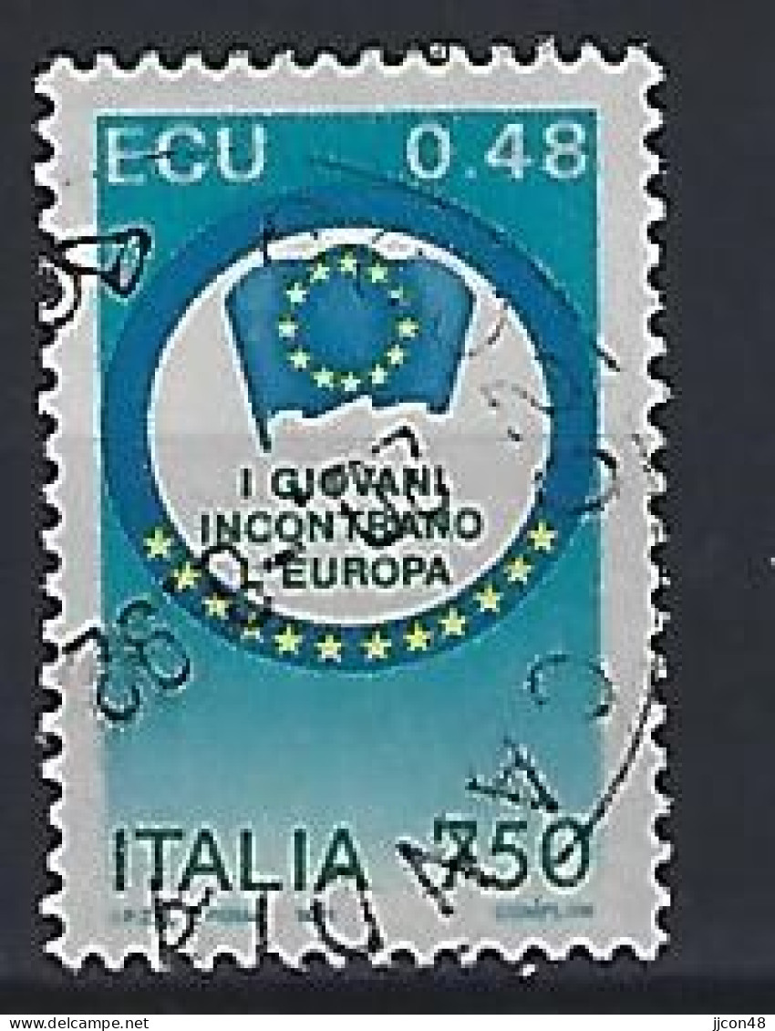 Italy 1991  Europaaisches Jugendtreffen  (o) Mi.2175 - 1991-00: Oblitérés