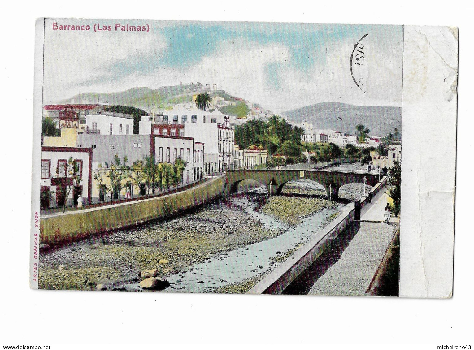 ESPAGNE - BARRANCO ( Las Palmas ) - La Palma