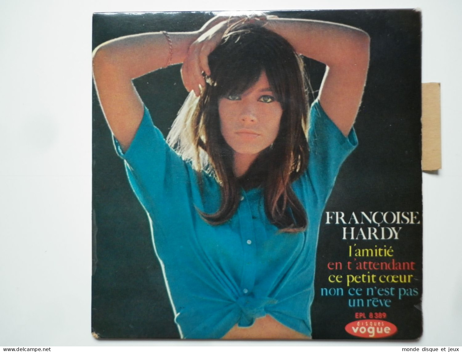 Françoise Hardy 45Tours EP Vinyle L'Amitié / Ce Petit Cœur - 45 Rpm - Maxi-Singles