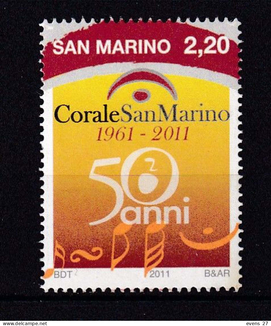 SAN MARINO-2011-ART MUSIC,-.MNH. - Neufs