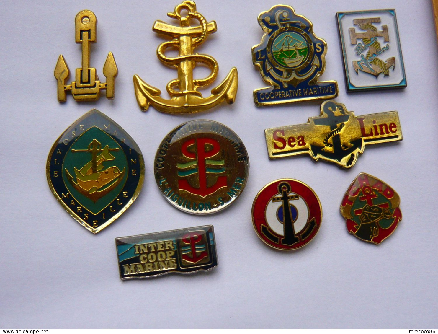 10 Pin S ANCRES MARINE Different - Barche