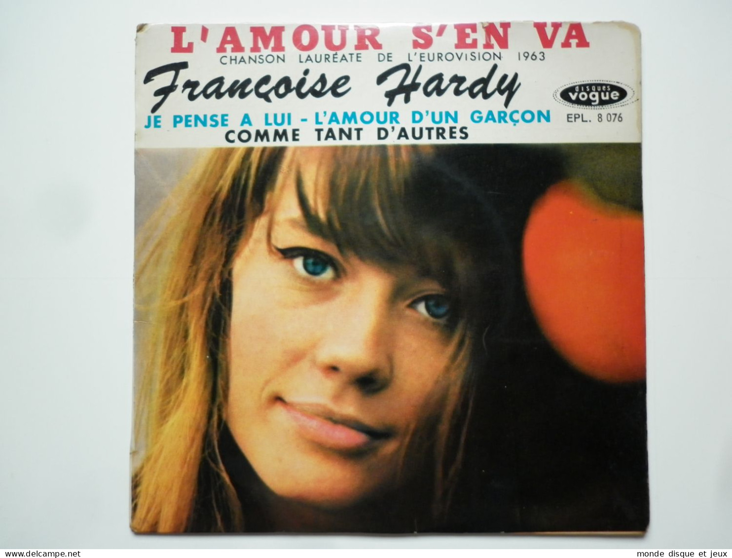 Françoise Hardy 45Tours EP Vinyle L'amour S'en Va / Comme Tant D'autres - 45 Rpm - Maxi-Singles
