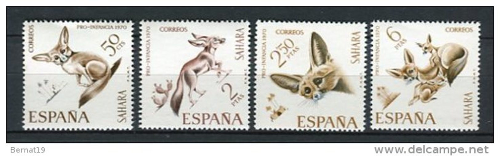 Sahara 1970, Edifil 279-82 ** MNH. - Sahara Español