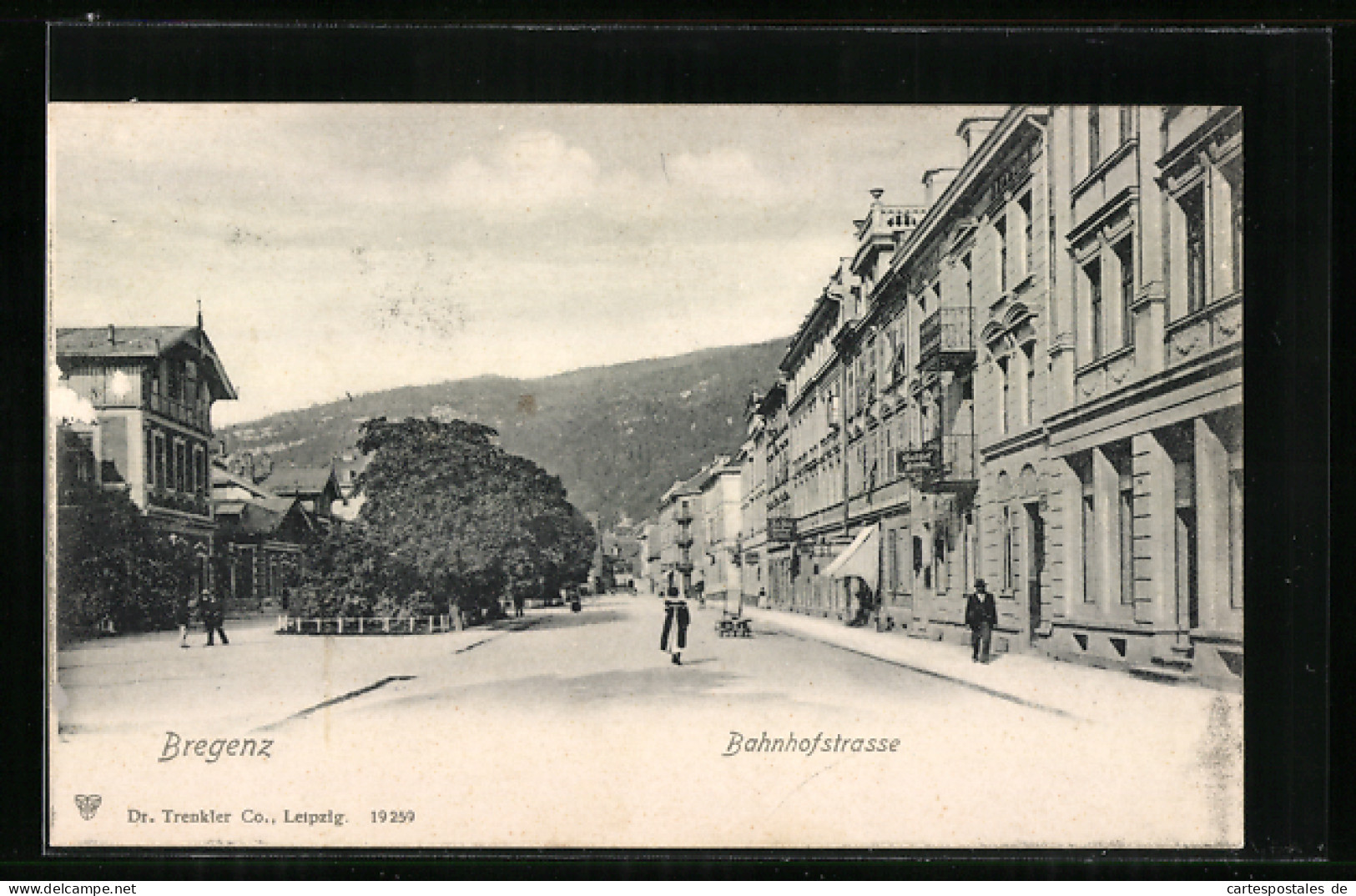 AK Bregenz, Partie In Der Bahnhofstrasse  - Andere & Zonder Classificatie