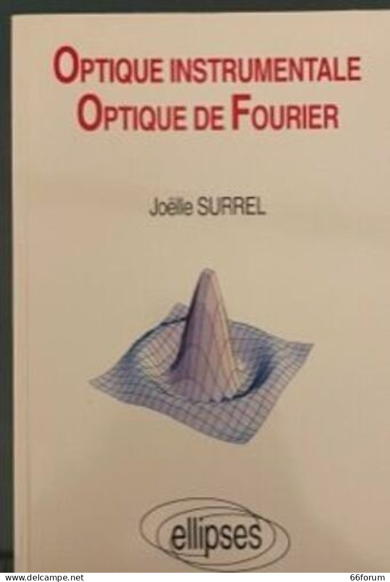 Optique Instrumentale - Optique De Fourier (éléments) - Sciences