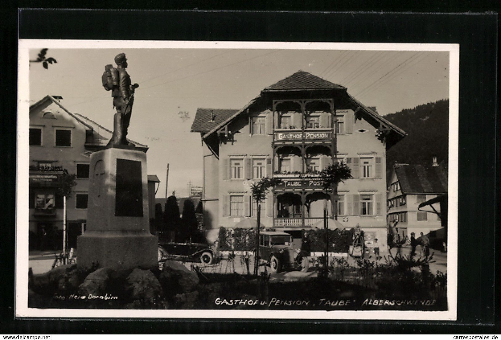 AK Alberschwende /Vlbg., Gasthof U. Hotel-Pension Taube-Post  - Sonstige & Ohne Zuordnung