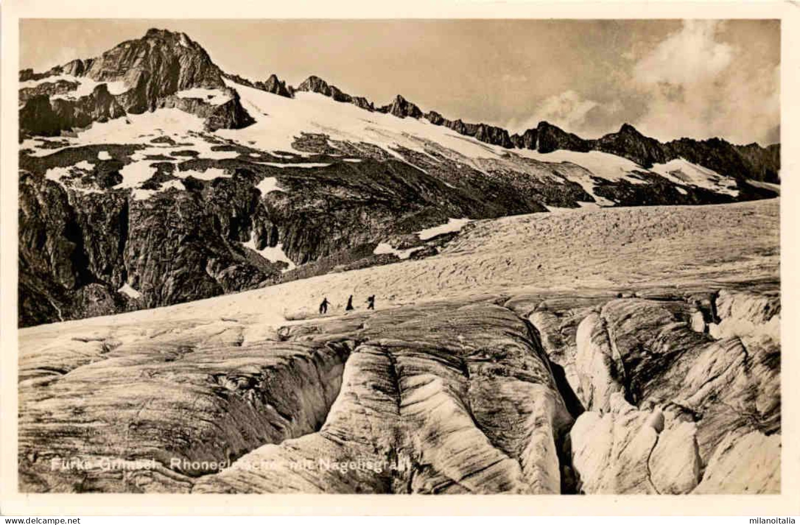 Furka Grimsel - Rhonegletscher Mit Nägelisgrätli (5776) - Obergoms