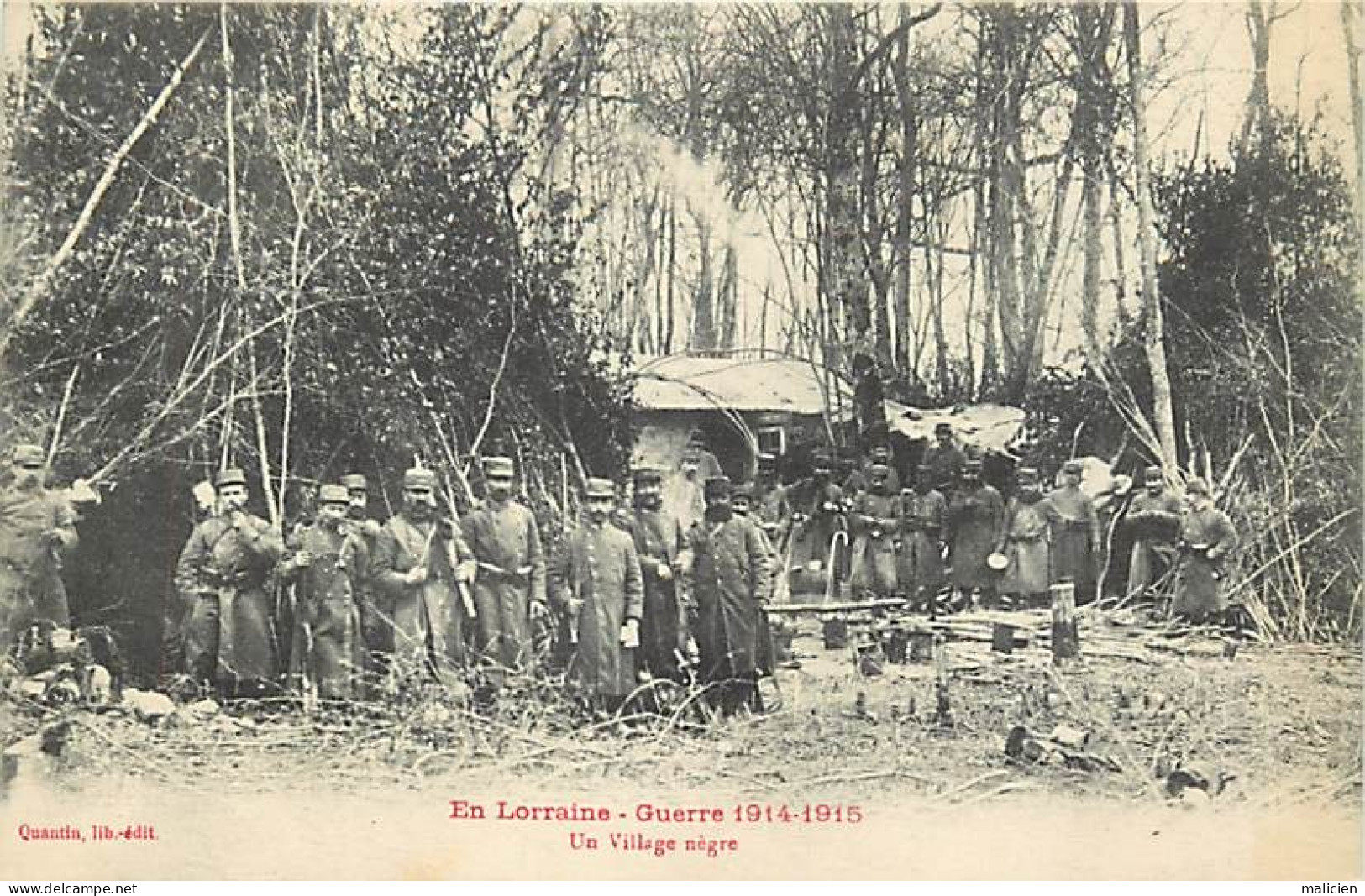 - Dpts Div. -ref-BN446- Meurthe Et Moselle - En Lorraine - Village Nègre - Guerre 1914-1915 - Guerre 1914-18 - - Autres & Non Classés