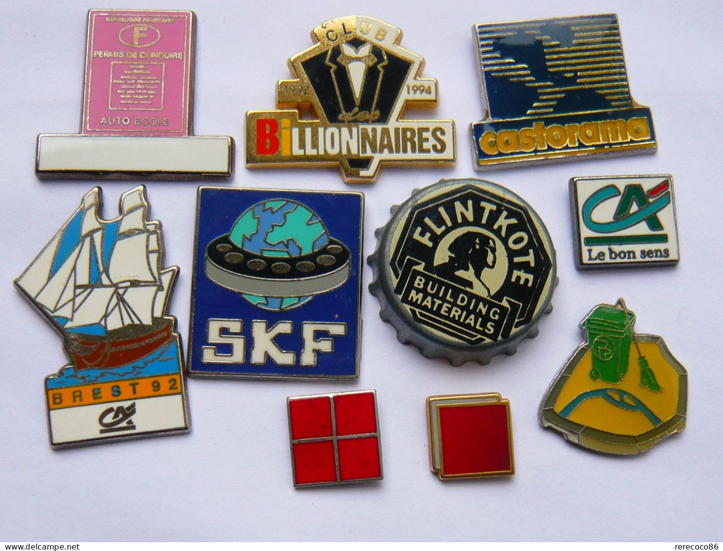 10 Pin S MARQUE CORNER COINDEROUX DIVERS Different - Other & Unclassified