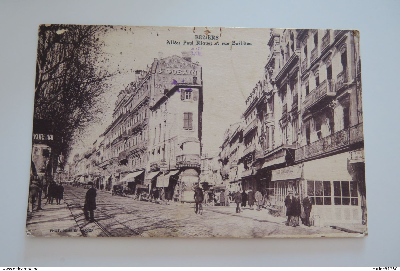 BEZIERS Allée Paul Riquet Et Rue Boëldieu - Beziers