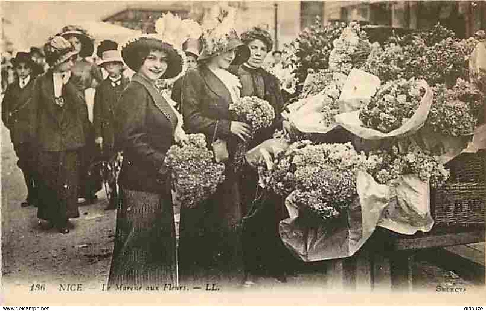 06 - Nice - Le Marché Aux Fleurs - Animée - Grosse Animation - CPA - Voir Scans Recto-Verso - Märkte