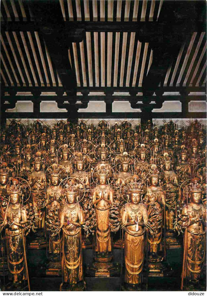 Japon - Kyoto - A Thousand And One Images Of Buddha At Sanjusangendo Hall - Mille Et Une Images Du Bouddha Dans La Salle - Kyoto