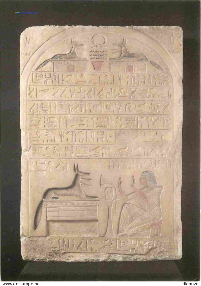 Art - Antiquité - Egypte - Musée De La Vieille Charité De Marseille - Stèle Du Général Kasa - CPM - Carte Neuve - Voir S - Antike