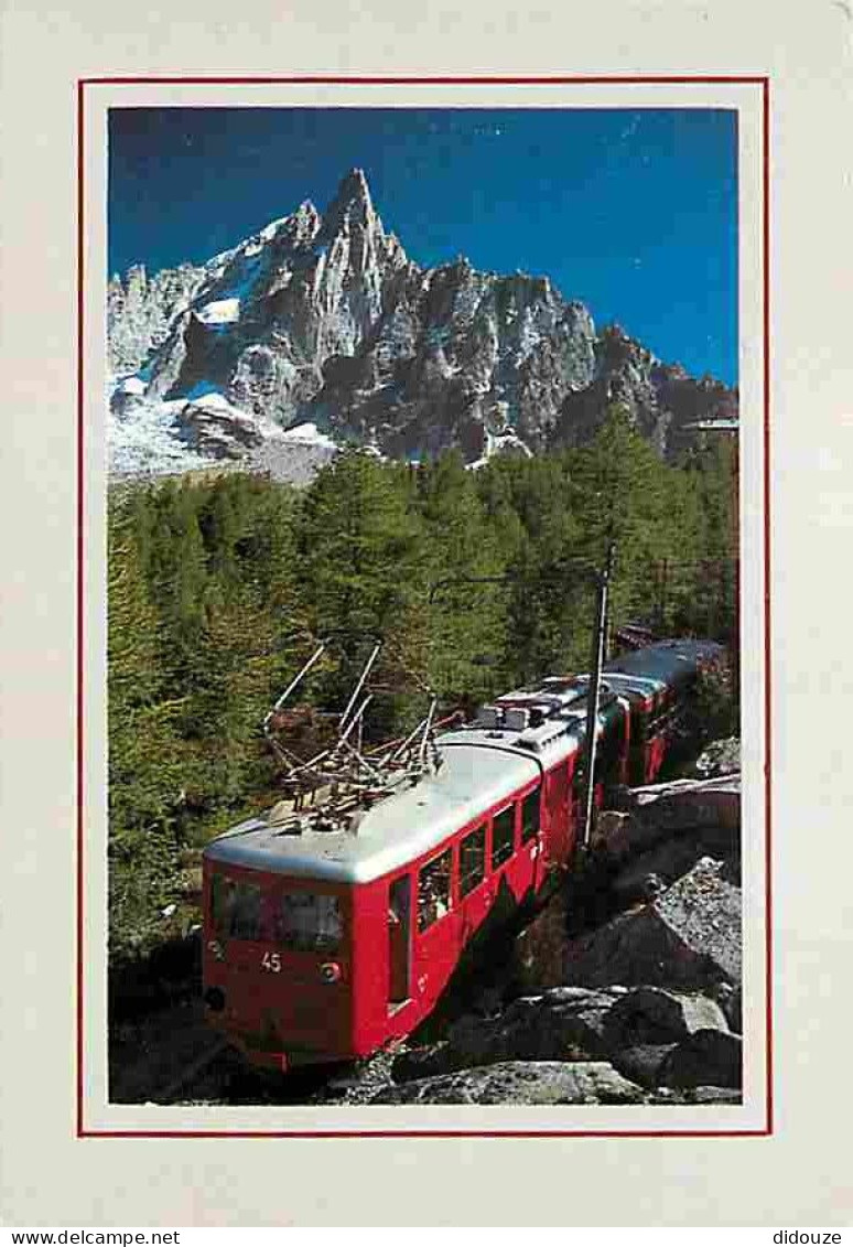 Trains - Chamonix-Mont Blanc - Le Train Du Montenvers - Carte Neuve - CPM - Voir Scans Recto-Verso - Trenes