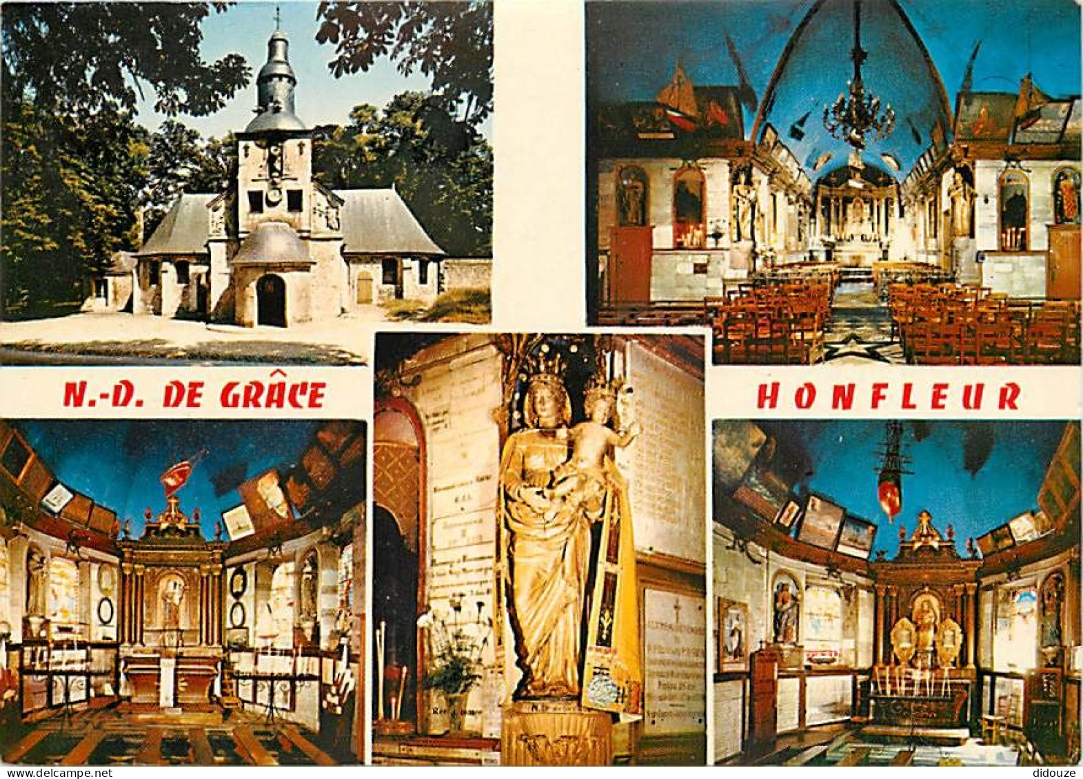 14 - Honfleur - Chapelle Notre-Dame-de-Grâce - Multivues - Carte Neuve - CPM - Voir Scans Recto-Verso - Honfleur