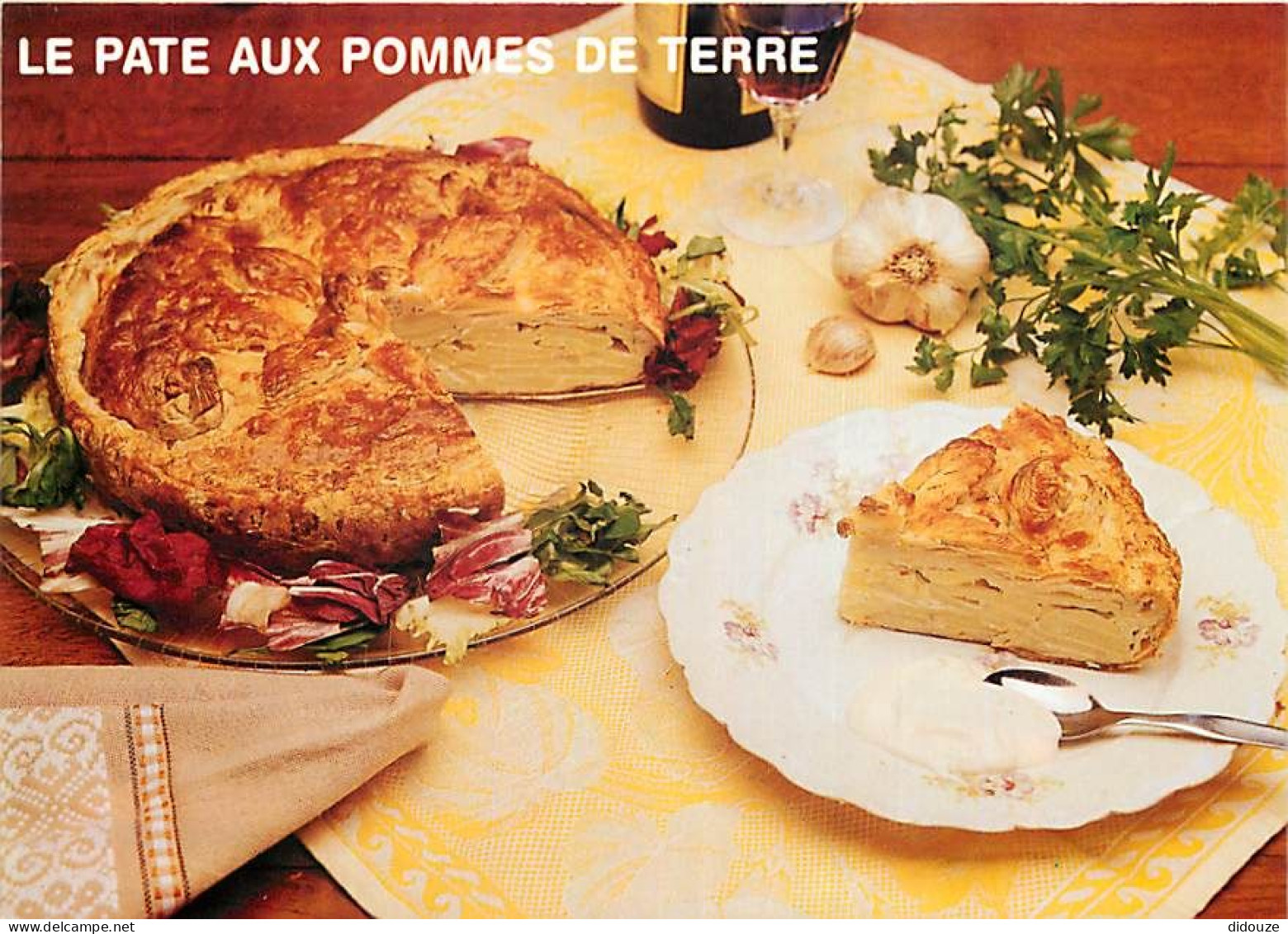 Recettes De Cuisine - Gastronomie - CPM - Voir Scans Recto-Verso - Recettes (cuisine)