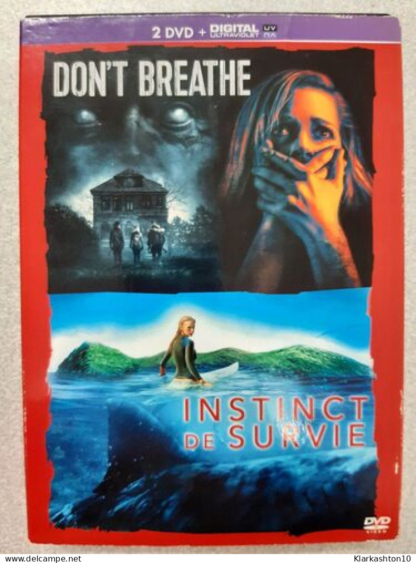 Coffret 2 Films : Don't Breathe ; Instinct De Survie - Autres & Non Classés