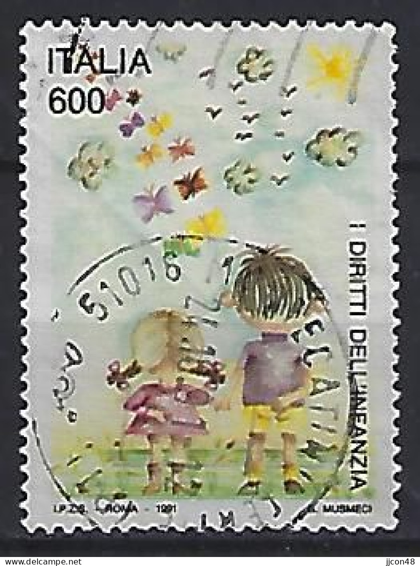 Italy 1991  Rechte Des Kindes  (o) Mi.2186 - 1991-00: Used