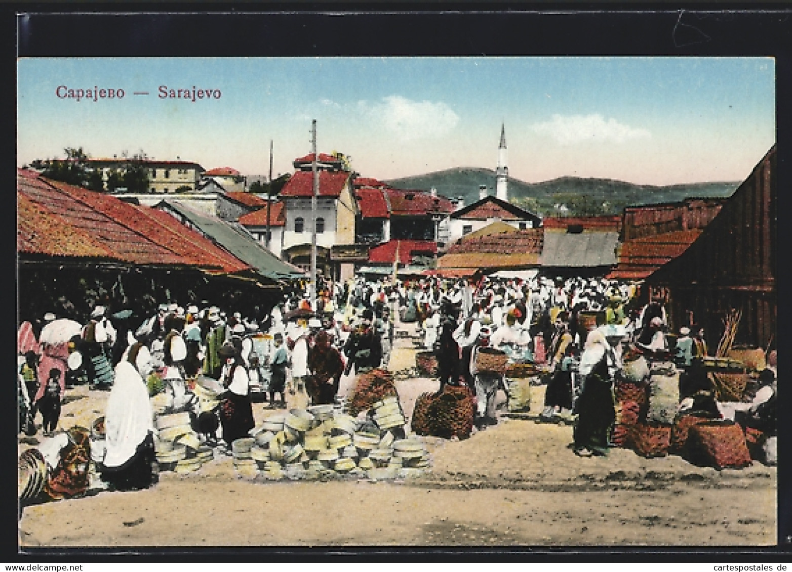 AK Sarajevo, Markt  - Bosnien-Herzegowina