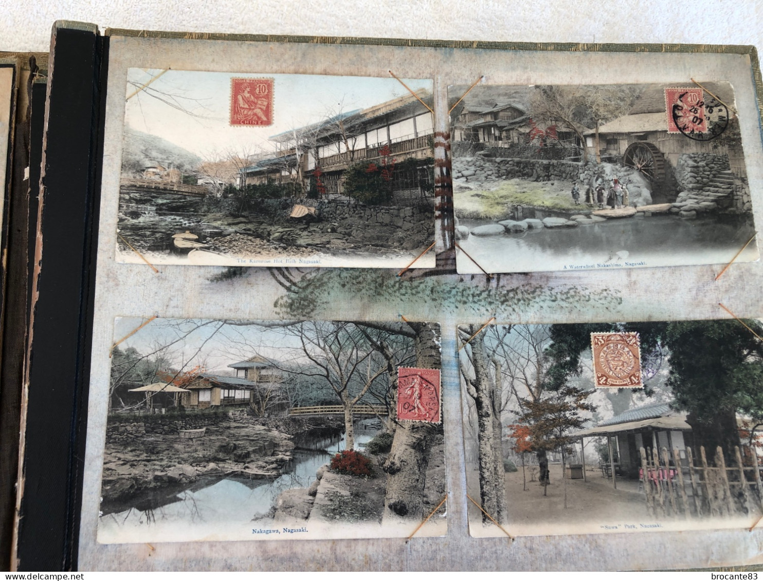 Album de 65 carte postale Asie Chine Japon  principalement adressé á la même personne