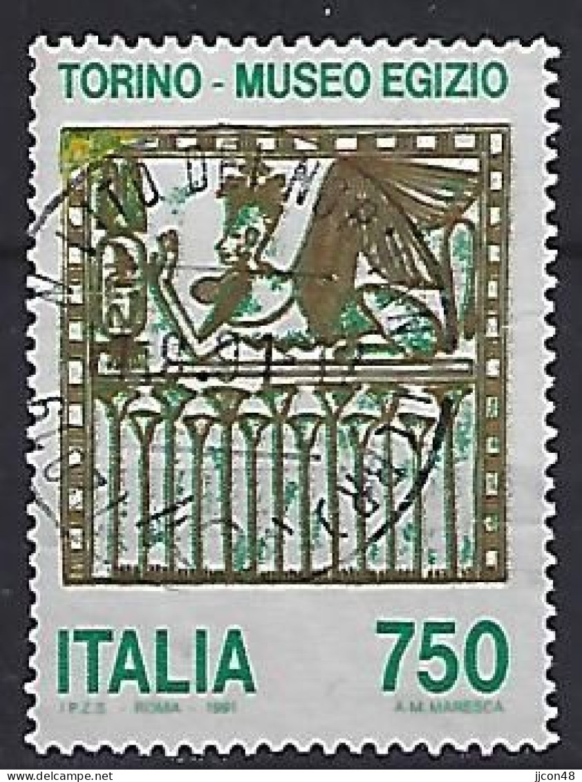 Italy 1991  Kunstlerisches Und  Kulturelles Erbe In Italien  (o) Mi.2190 - 1991-00: Oblitérés