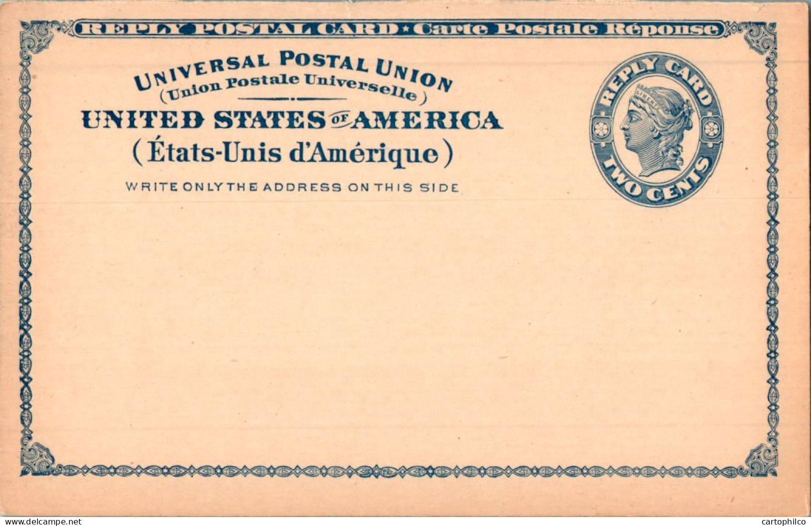 US Postal Stationery 2c - ...-1900
