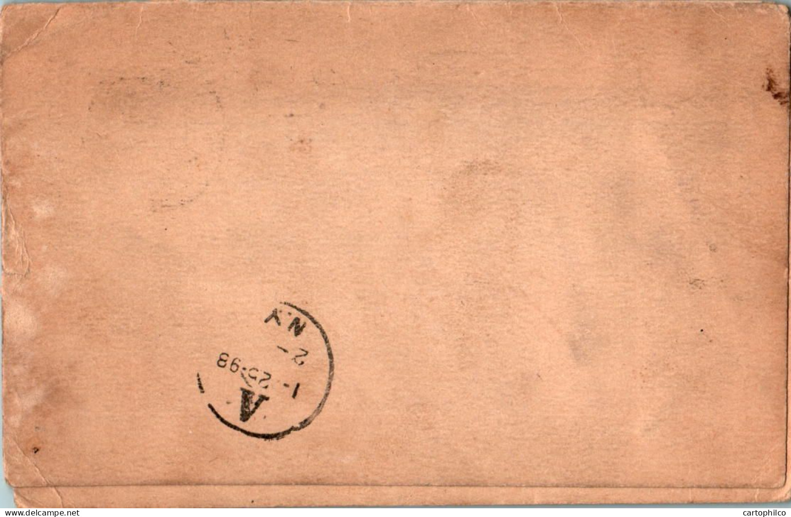 US Postal Stationery 1c New York 1898  - ...-1900