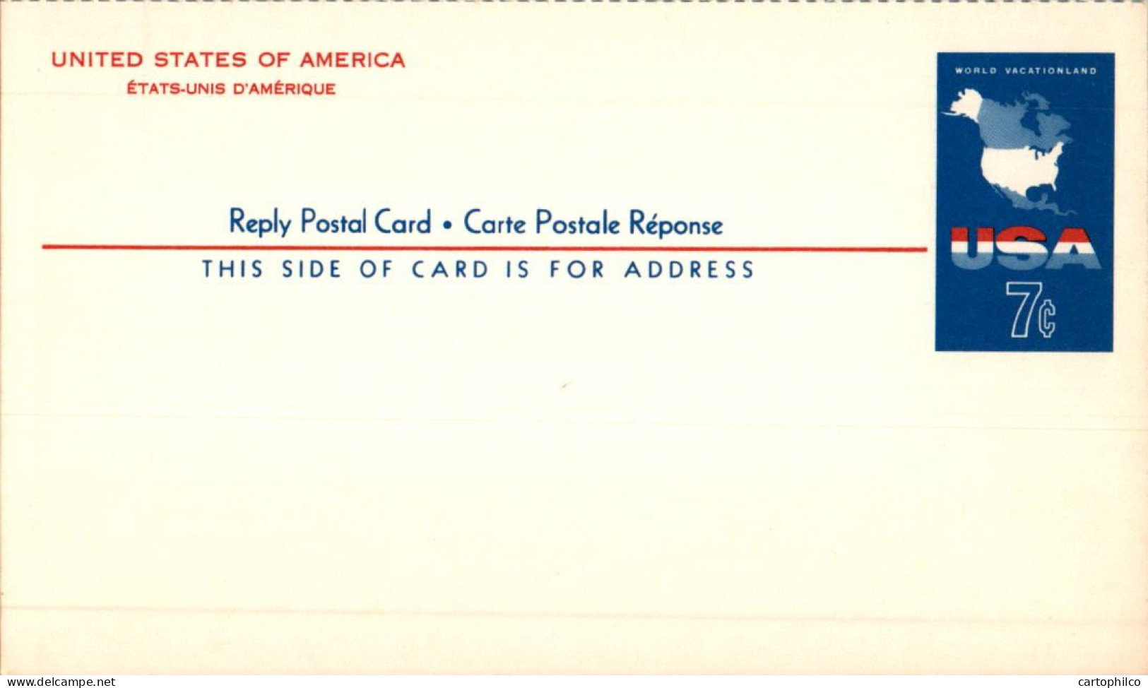 US Postal Stationery 7c - 1961-80