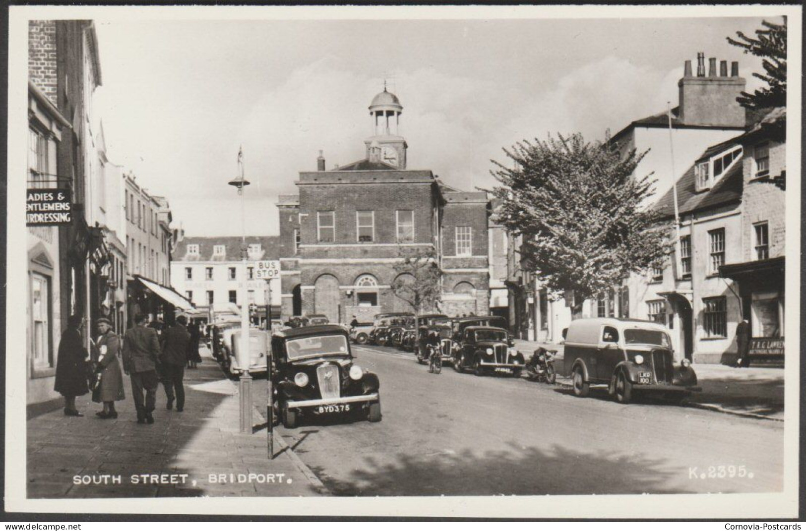 South Street, Bridport, Dorset, C.1955 - Valentine's RP Postcard - Otros & Sin Clasificación