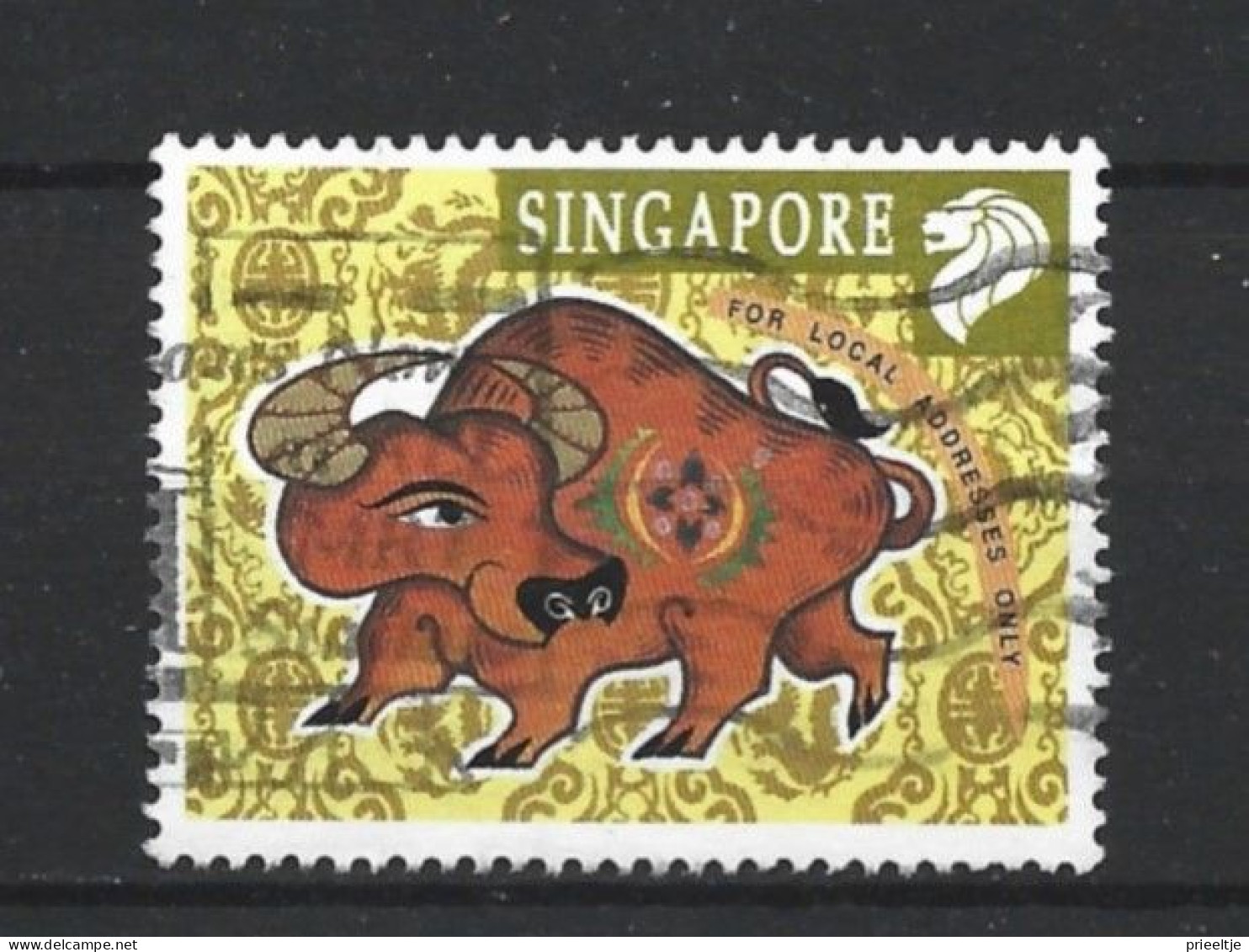 Singapore 1997 Year Of The Ox Y.T. 796 (0) - Singapour (1959-...)