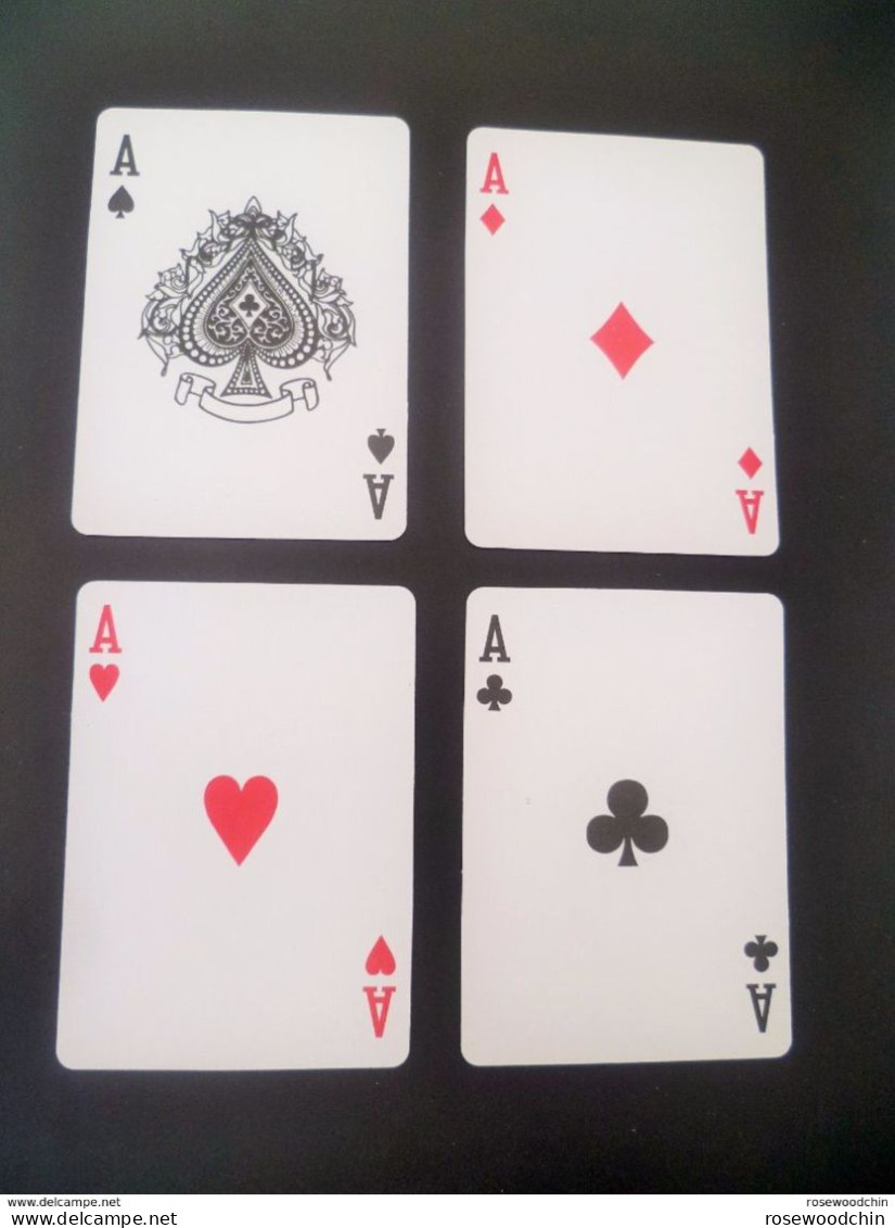 Set Of 4 Pcs.  Carlsberg Beer Special Brew Single Playing Card - Ace Of Spades, Hearts, Clubs, Diamonds (#33) - Kartenspiele (traditionell)