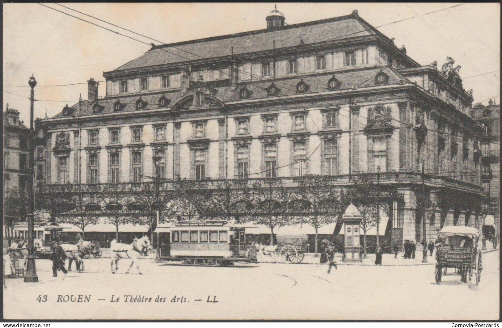 Le Théâtre Des Arts, Rouen, 1919 - Lévy CPA LL43 - Rouen