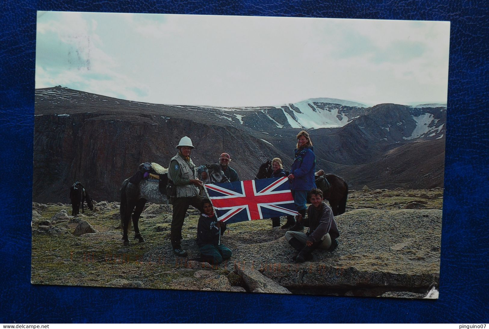Signed Col. J. Blashford-Snell Mongolia Amarsanaa Ewpedition Mountaineer Mountaineering Himalaya Escalade Alpinisme - Sportlich