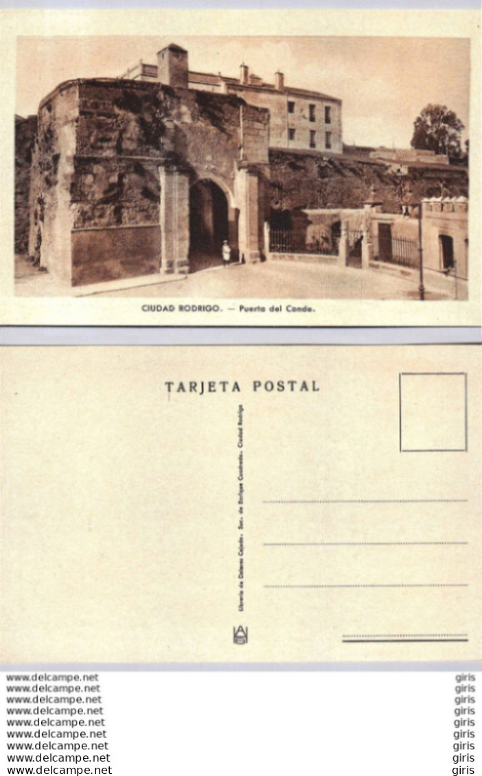 Espagne - Castilla Y León - Ciudad Rodrigo - Puerta Del Conde - Salamanca