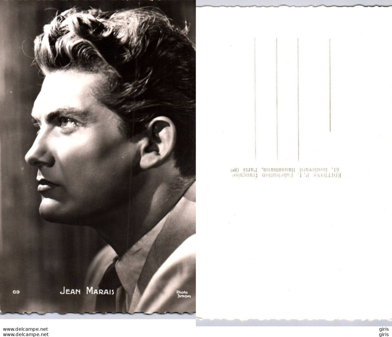 Célébrités - Jean Marais - Other & Unclassified