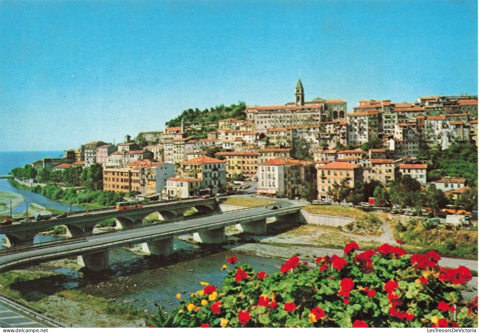 ITALIE - La Riviera De Fiori - Ventimiglia - Vue Sur Le Pont - Vue Sur Une Partie De La Ville - Carte Postale Ancienne - Imperia